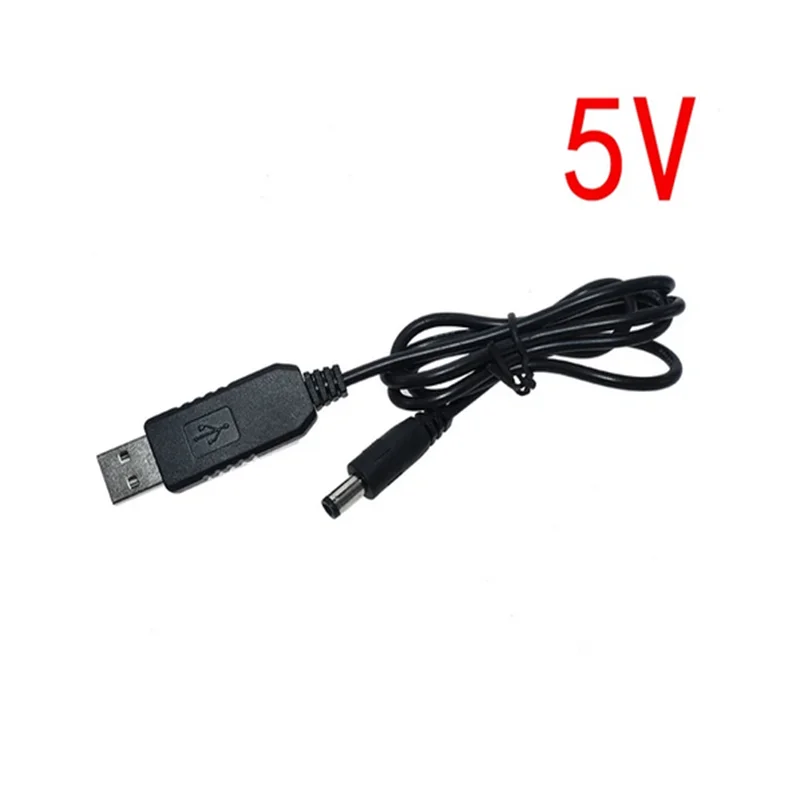 USB Power Boost Line DC 5V 9V 12V Step UP Module USB Converter Adapter Cable 2.1x5.5mm Plug