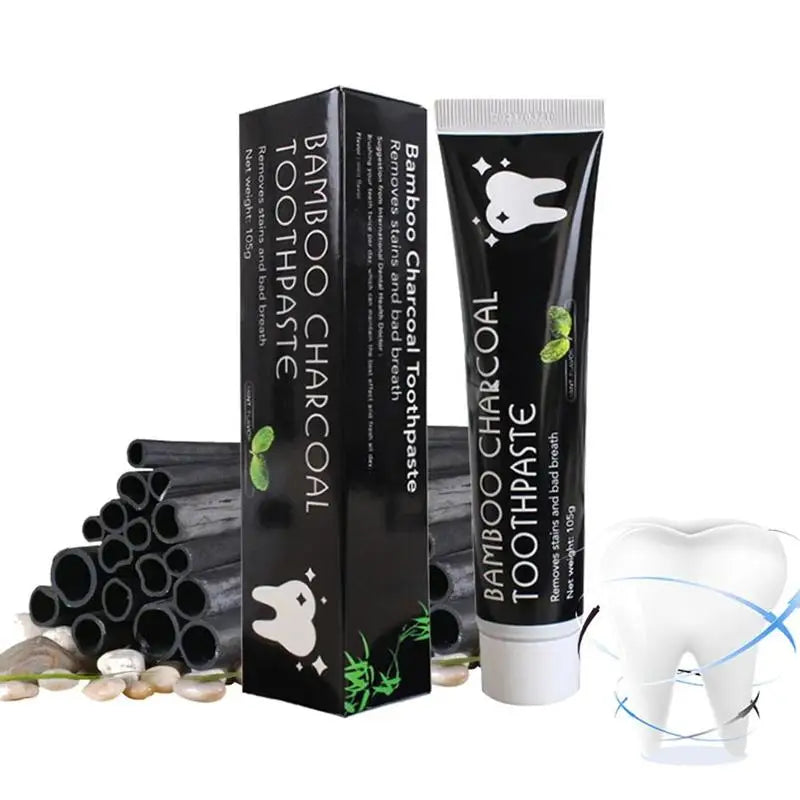 Bamboo Charcoal Toothpaste Whitening Teeth Activated Carbon Removing Yellow Teeth Cleaning Tooth Stain Oral Fresh Tooth Care