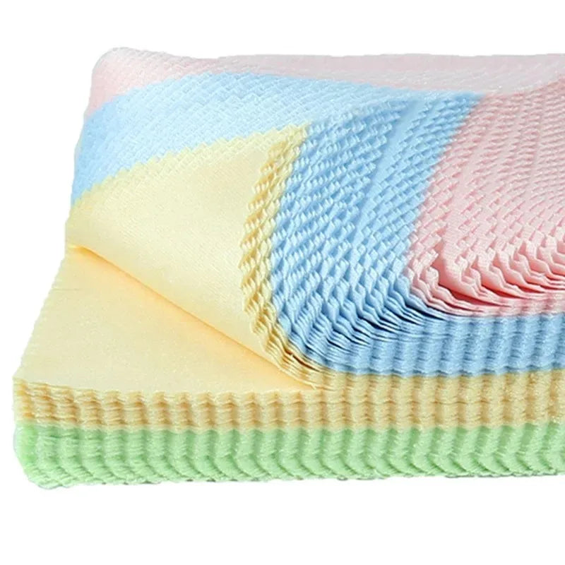 Colored Cloth 5/10/20/100pcs/lot 13*13cm Microfiber Square Cleaning Wipe Cloth Sun Glasses Clean Lens Cloth Eyewear Accessories
