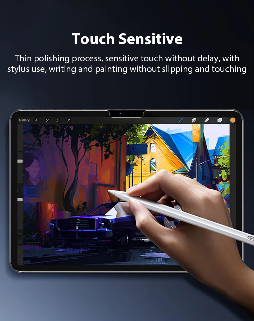 Tempered Glass Screen Protector For IPad Pro 12.9 12 9 11 13 inch 2024 Air 4 5 10th 7th 8th 9th Generation 10.2 Mini 6 9.7 Film