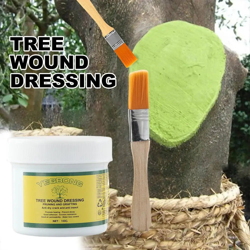 100g Tree Grafting Paste Tree Wound Paste Smear Agent Tree Pruning Sealer Plant Saw Cuts Coating Pruning Heal Wound Repair Tools