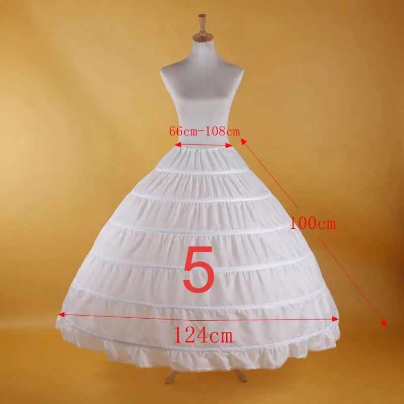 Wedding Petticoat Bridal Hoop Crinoline Prom Underskirt Fancy Skirt Slip