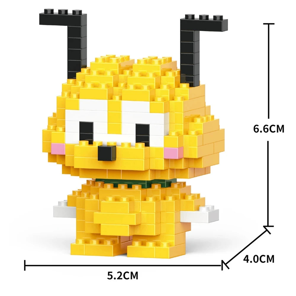 TOYLINX Mini Animal Building Blocks Assembled Model Cartoon Panda Doll Set 6 Years Old And Above Children Educational Toys Gifts