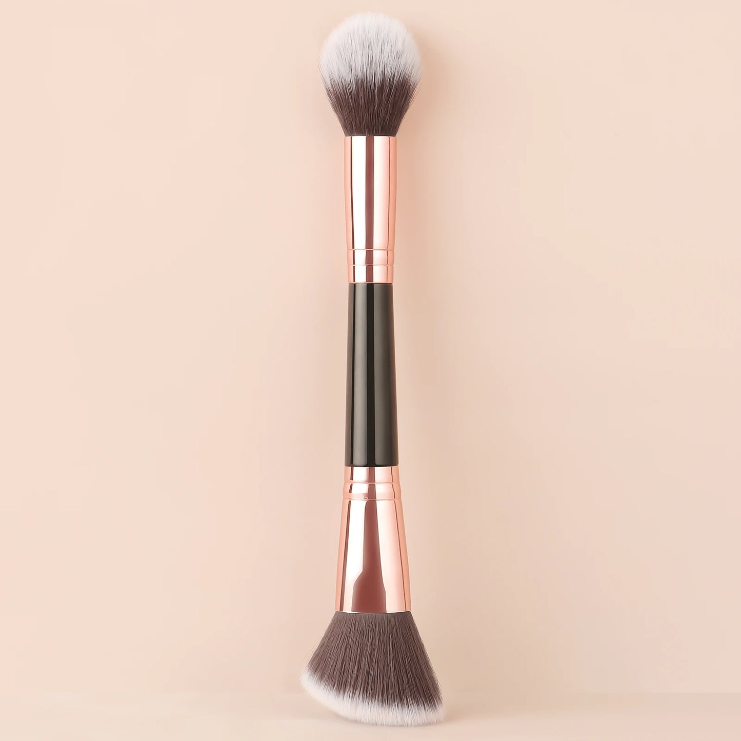 Dual Purpose Makeup Brush,1pcs Neutral Double headed Multifunctional Cosmetic Brush For Making Up Supply