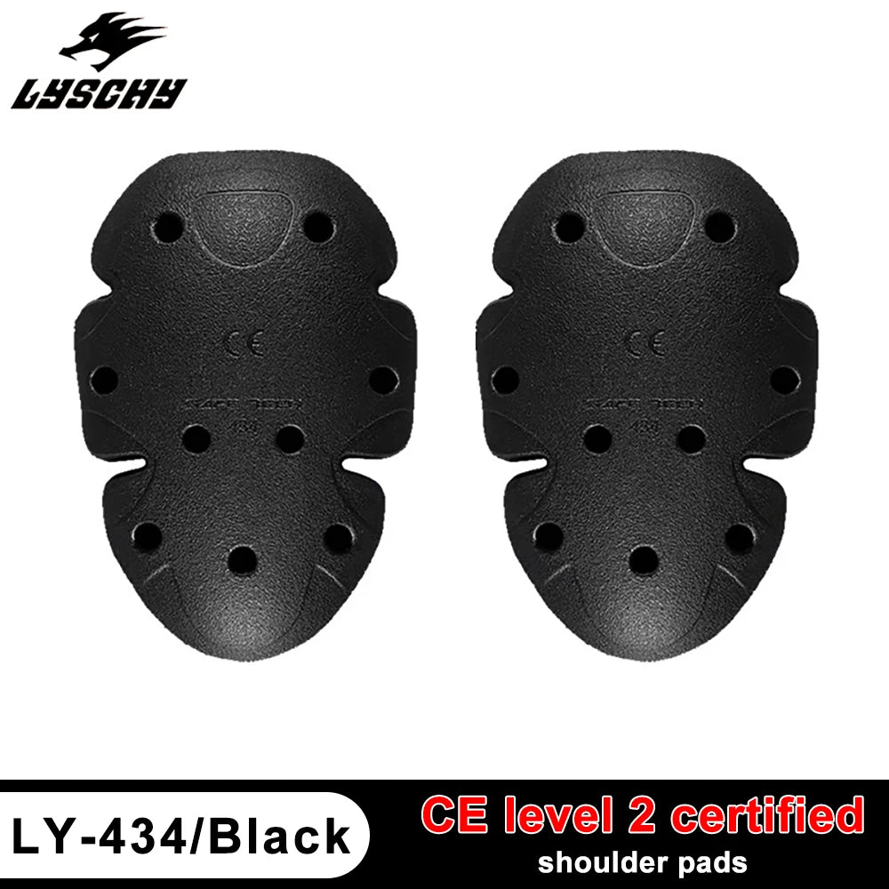 CE Level 2 Certified Motorcycle Jacket Insert Back Protector Thicken High Elasticity Rider Armor Chest Back Spine Protective Pad