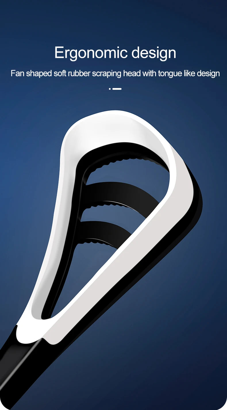 Fawnmum Silicone Tongue Scraper 1Pcs Macaron Color Tonger Brush Cleaning Tools Toothbrush Oral Care Fresh Breath Safe Clean