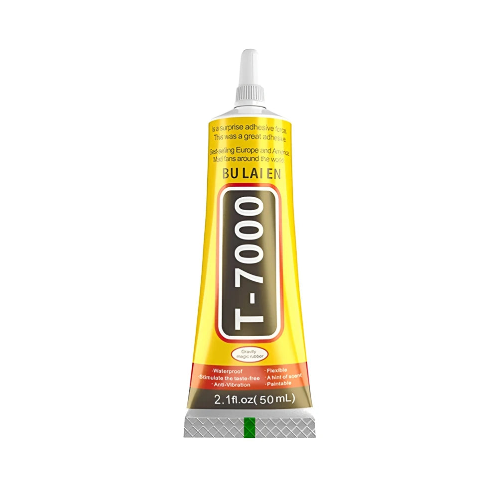 T7000 Black Contact Cellphone Tablet Repair Adhesive Zhanlida Strong t-7000 Glue 15ML 50ML 110ML with Fine Needle Outlet