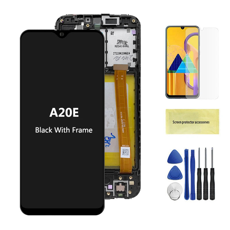 High Quality For Samsung A20E A202 lcd display Touch Screen Digitizer Assembly For Samsung A10E A102 SM-A102U LCD Screen