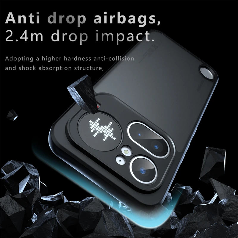 For Nothing Phone 4a Pro Case Matte Transparent Back Cover Protect Shell Shockproof Bumper