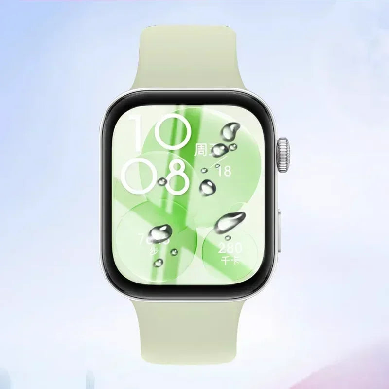 Screen Protector for Huawei Watch Fit 3 3D Curved Screen Protector for Huawei Watch Fit3 Ultra-HD Full Coverage Protective Film