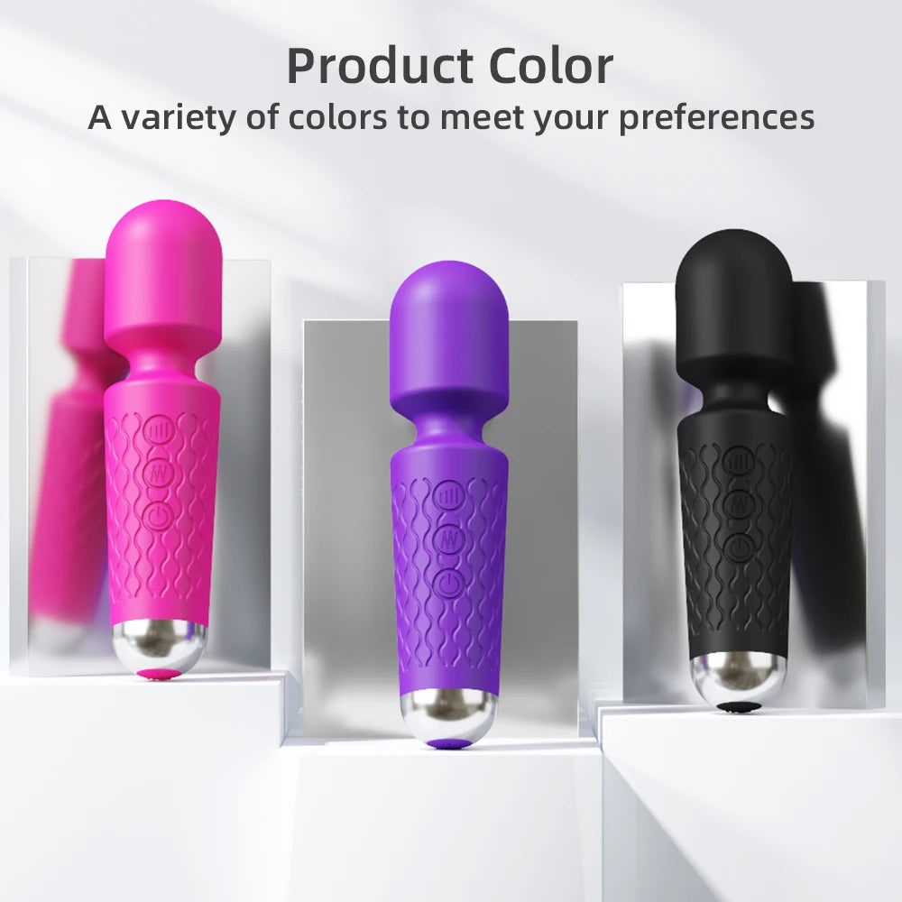 20 Speeds Powerful AV Vibrator Magic Wand Clitoris Stimulator Sex Toys for Women G spot Massager Adult Female Sex Erotic Product