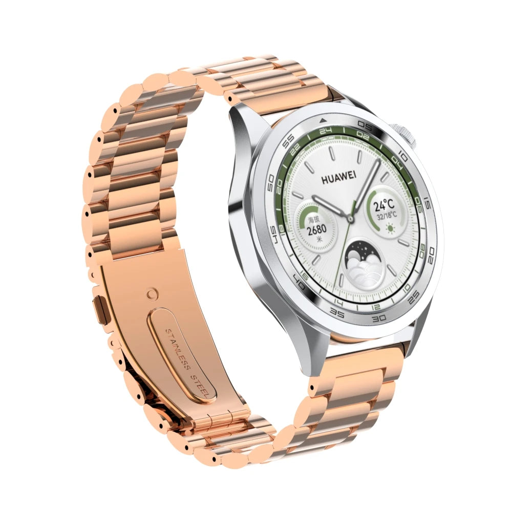 For HUAWEI Watch GT 4 5 6 Band, 18mm 22mm Metal Stainless Steel Replacement Strap for Men Women, HUAWEI WATCH GT 41mm 46mm strap