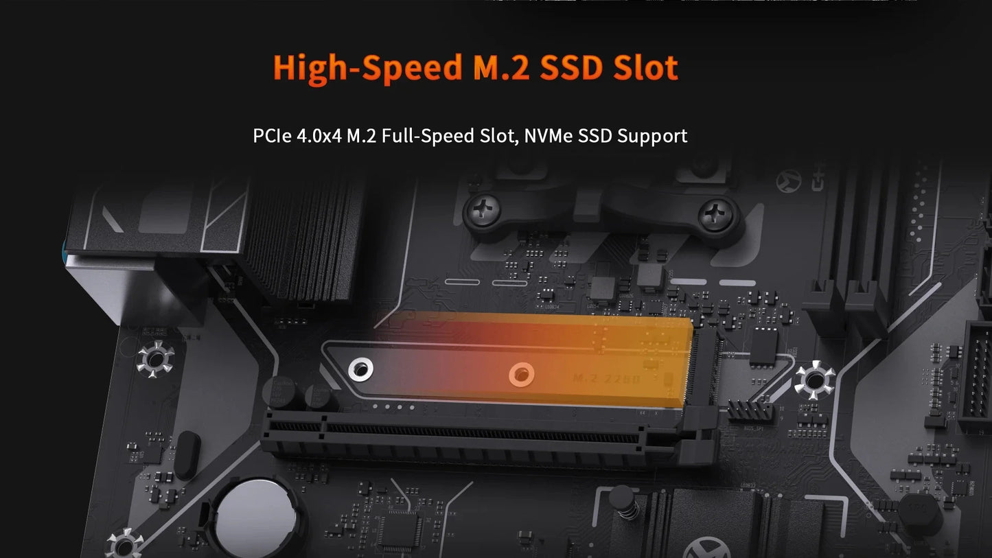 MAXSUN Motherboard Set B650M WiFi with AMD CPU Ryzen 5 7500F AM5 Support DDR5 M.2 Computer components B650 Motherboards