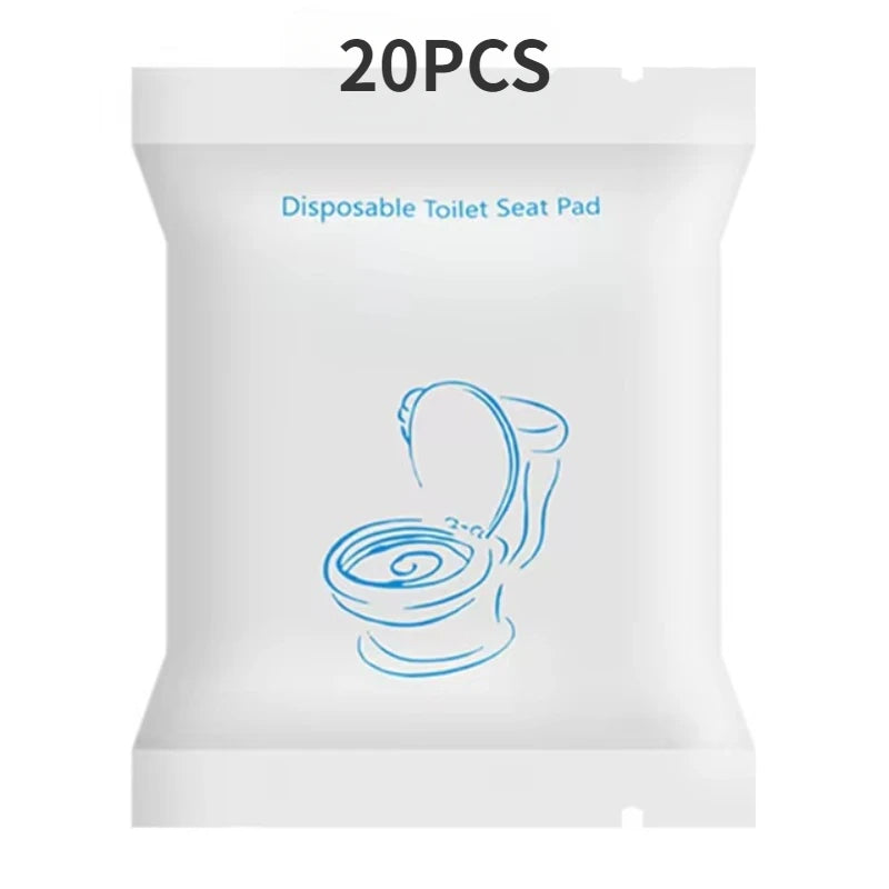 Disposable Toilet Seat Cover Waterproof Non-woven Travel Hotel Bathroom  Protective Cover Independent Packagingr Seat Cushion
