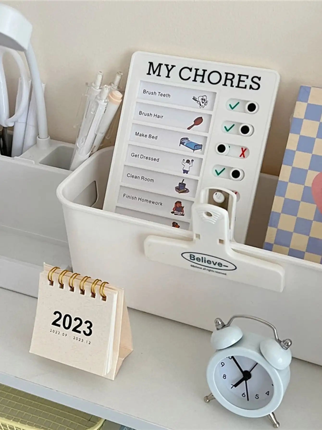 Bview Art 10 Blank Sheets of Paper to do List Board Memo List Board for Adults and Children for Planning Reminders