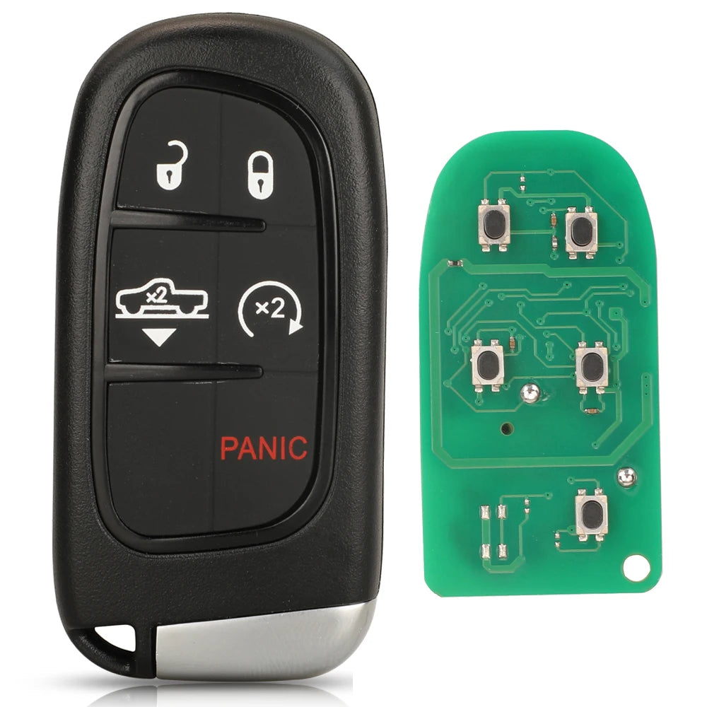 jingyuqin GQ4-54T ID46 Remote Pickup Car Key For Dodge Ram 1500 2500 3500 2014 2015 2016 2017 2018 Keyless FOB 433Mhz 2/3/4/5 BT