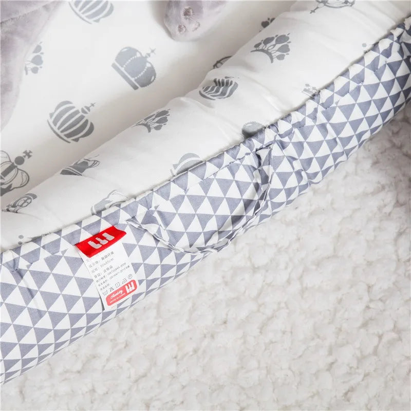 Portable Baby Bassinet Washable Removable Crib Bedside Sleeper Infant Nest Bed Co Sleeper