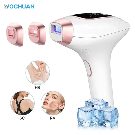 3-in-1 ABS Material Light Hair Removal Instrument Intense Pulse IPL Photon Beauty Tender Skin Removal Wholesale Ice Gratitude