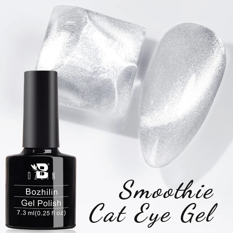 BOZLIN 15ML Nail Tips Glue Gel For Falses Nail Tips Fast Extension 3 IN 1 Function Nails Art Transparent Gel Polish Soak Off UV