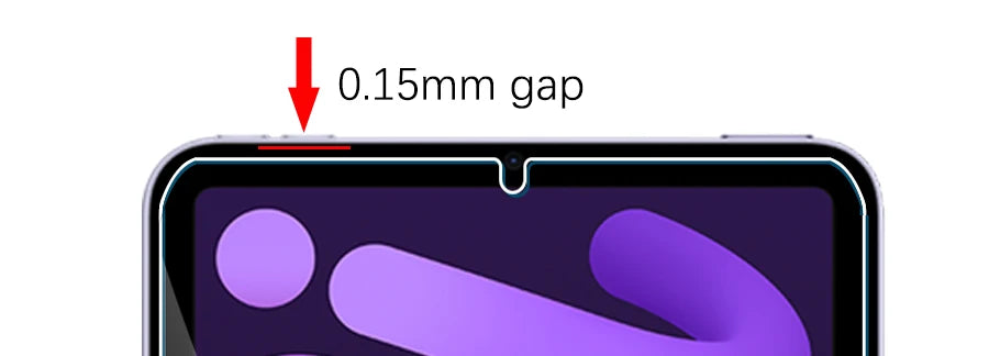 2PCS Tempered Glass Screen Protector for iPad Mini 7 6 a17 Pro 8.3 inch Mini 4 5 7.9 2024 2021 Tablet Accessories Film