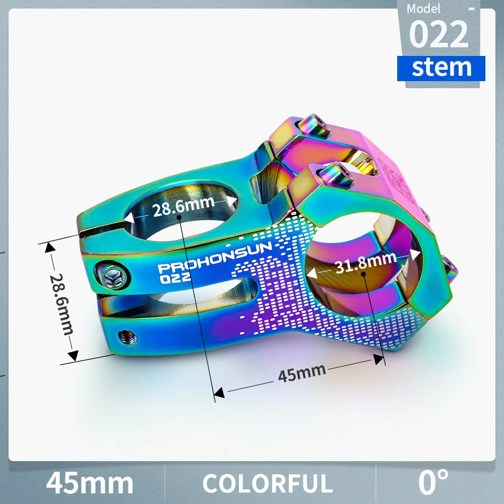 TANKE-MTB Road Bike Stem,CNC Aluminum Alloy Bicycle Parts,High-strength Short Handlebar ,022 XC AM,28.6mm,31.8mmWith cover