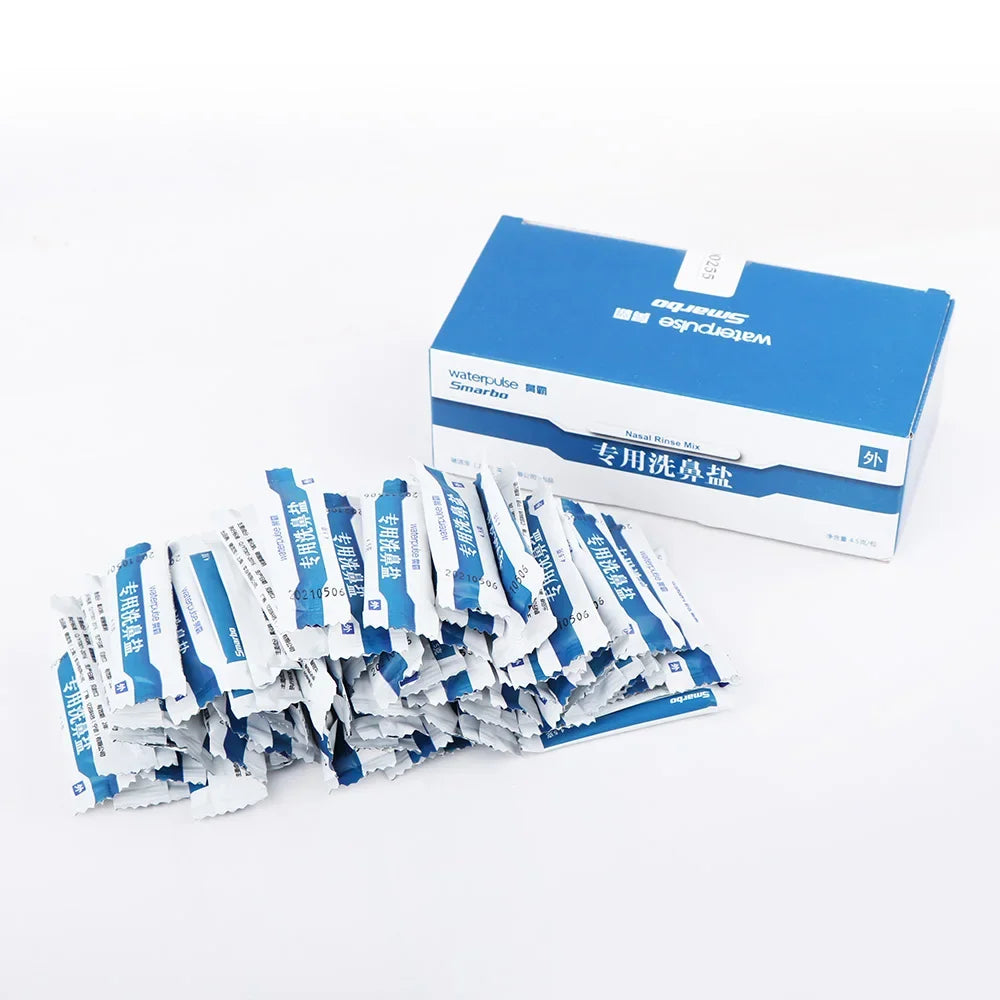 60pcs 2.7g 4.5g Nasal Wash Salt for Adults Children Nose Cleaner Rinse Allergic Rhinitis Relief Nose Cavity Protector Irrigation