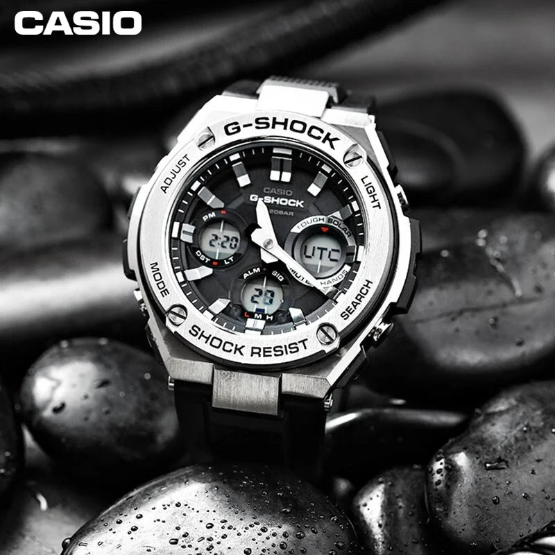 Casio GST-B100 G-SHOCK Series Luxury Men's Watch Stars Same Trend Multi Dial Multifunctional Bluetooth Connection Sports Watch