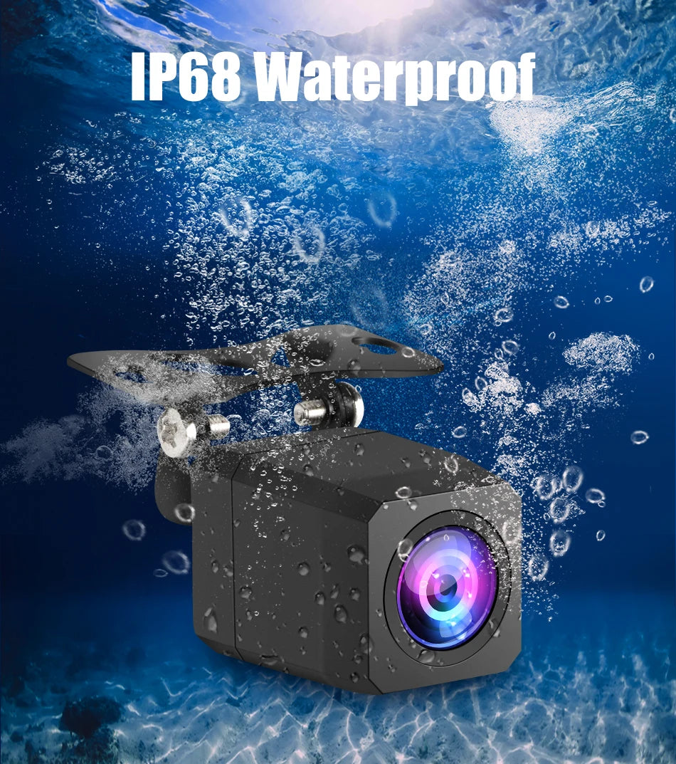 JMCQ USB ADAS Car DVR Dash For Android Auto Multimedia Player Front & Rear Dual Camera Loop Recording Motion Detection Cameras