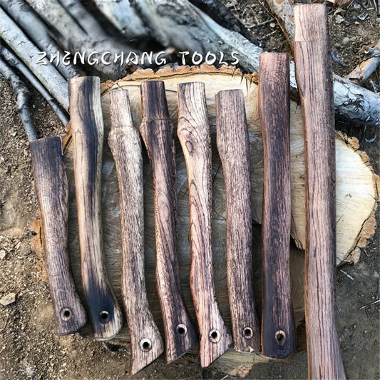 Carbonized Wood Axe Handle 27-43 Cm Outdoor Camping Tomahawk for Tomahawk Tomahawk Survival Gear Outdoor Camping