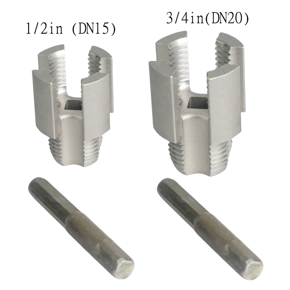 Integrated Internal and External Thread Pipe Threading Tool for 1/2-inch PPR Pipes with Taps and Dies for Thread Cutting