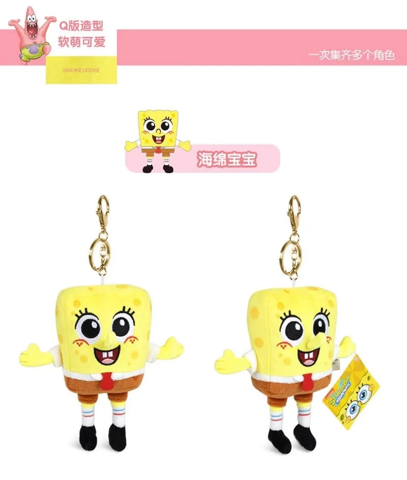 Anime Spongebob Squarepants Patrick Star Squidward Eugene H. Krabs Gary Kawaii Cartoon Stuffed Plush Toys Birthday Gift For Kids