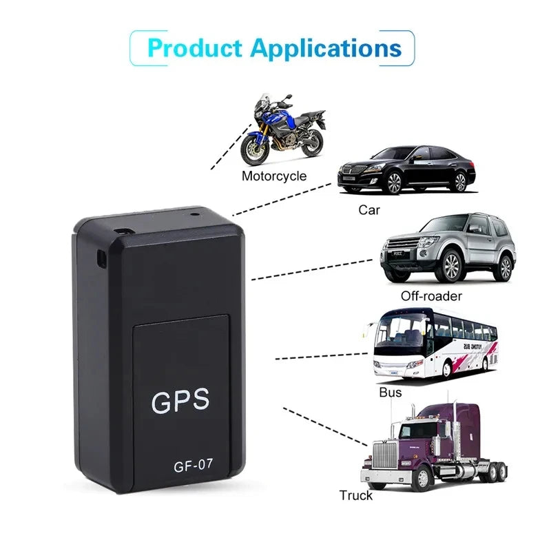 Mini Gf-07 Gps Tracker Car Bike Bicycle Pets Children Real Time Tracking Positioner Strong Magnetic Anti-Lost Locator