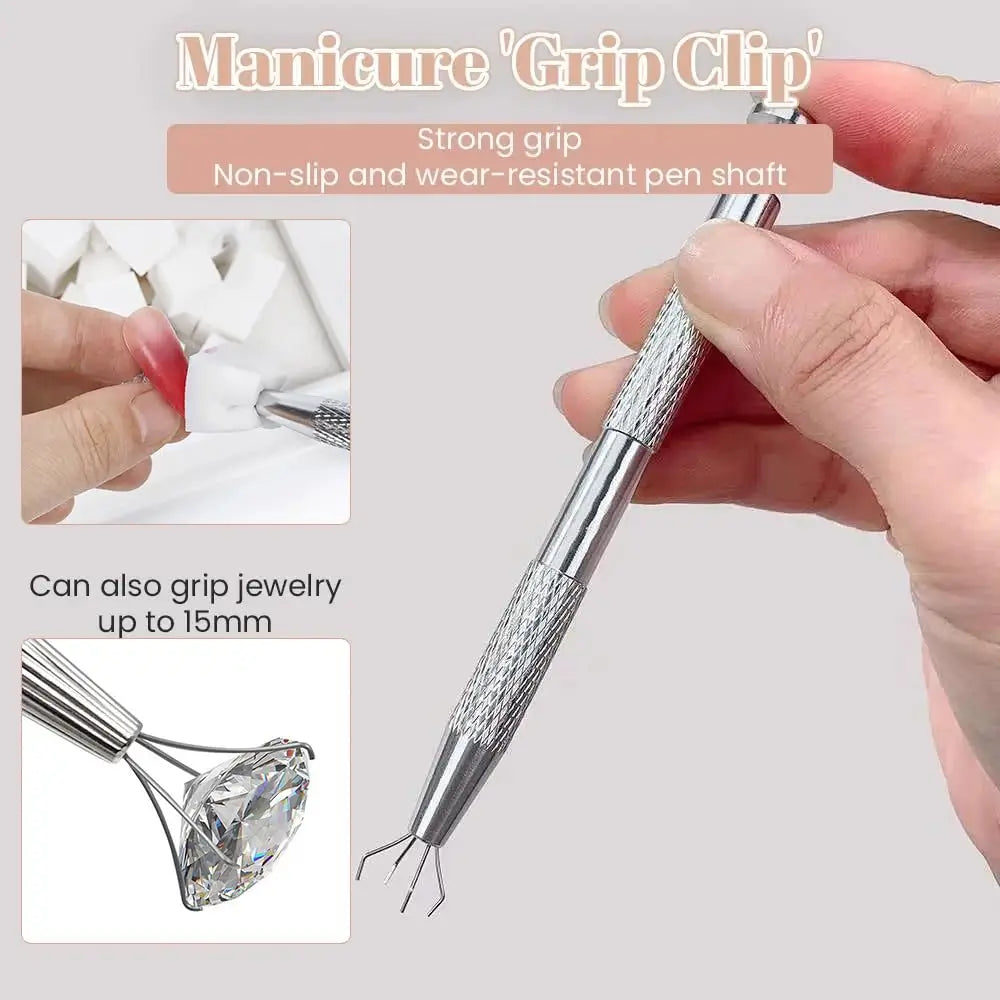50pcs Ombre Sponge for Nails, Soft Gradient Nail Sponge with Grabbing Pen Ombre Nail Brush French Tip Tool Manicure Design Acces