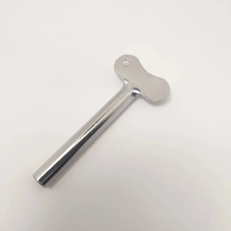 Handle Stainless Steel Paste Squeezer Toothpaste Hairdressing Key ToothpasteMetal Paste Squeezer Hairdressing Key Paste Squeezer