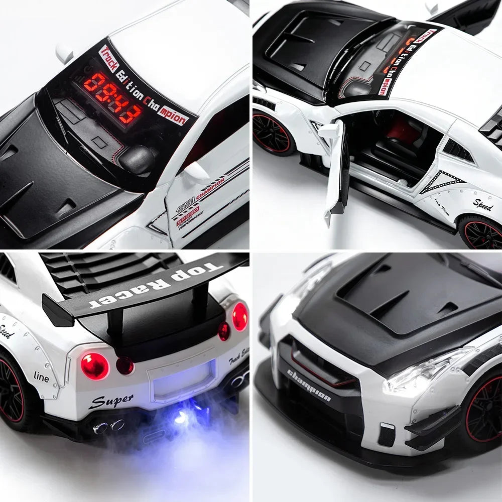 Simulated Sports Car Alarm Clock Adjustable Engine Roar Sound With Mist Sprayer Creative Desktop Ornament ﻿ ﻿ ﻿ ﻿ ﻿ ﻿ ﻿