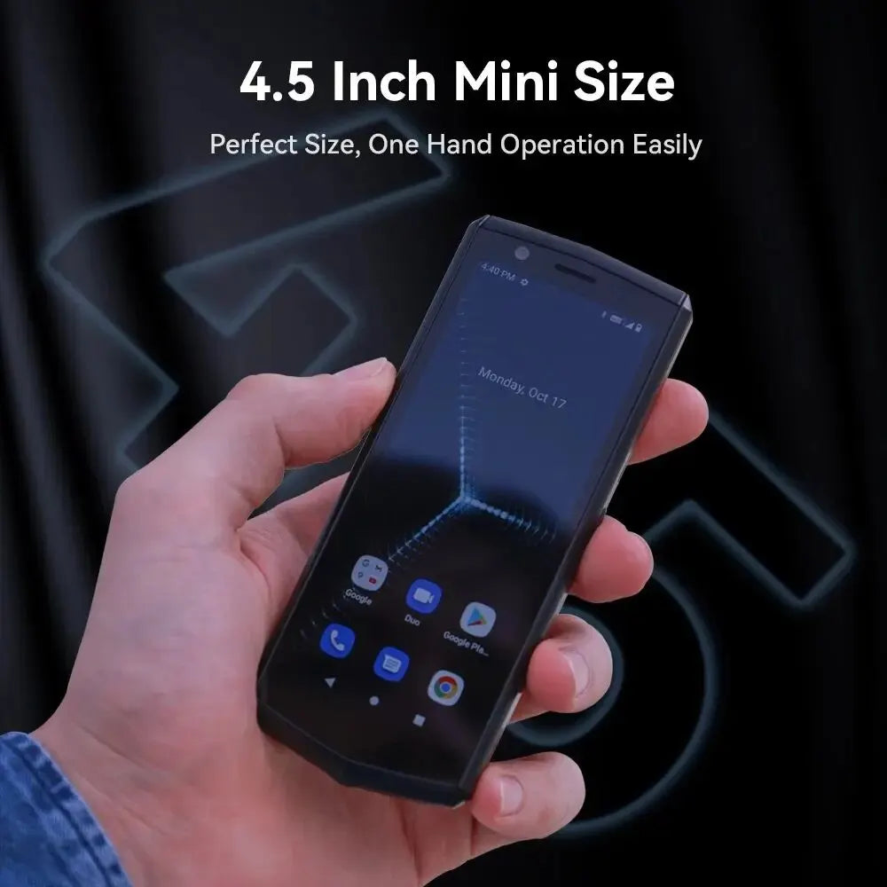 Cubot Pocket 3, 4.5-Inch Mini Smartphone, Helio G85, Octa-Core, NFC, 4GB RAM, 64GB ROM, 20MP Camera, 3000mAh, Dual SIM 4G Phone