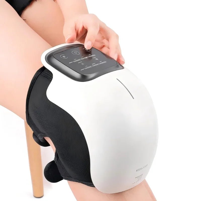Multifunctional Smart Cordless Knee Massager Vibration Knee Relaxing Massage Machine Joint Knee Device Gifts for Grandma Grandpa
