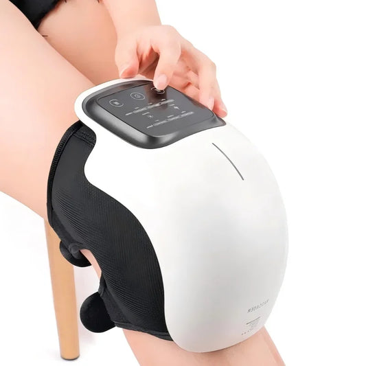 Multifunctional Smart Cordless Knee Massager Vibration Knee Relaxing Massage Machine Joint Knee Device Gifts for Grandma Grandpa