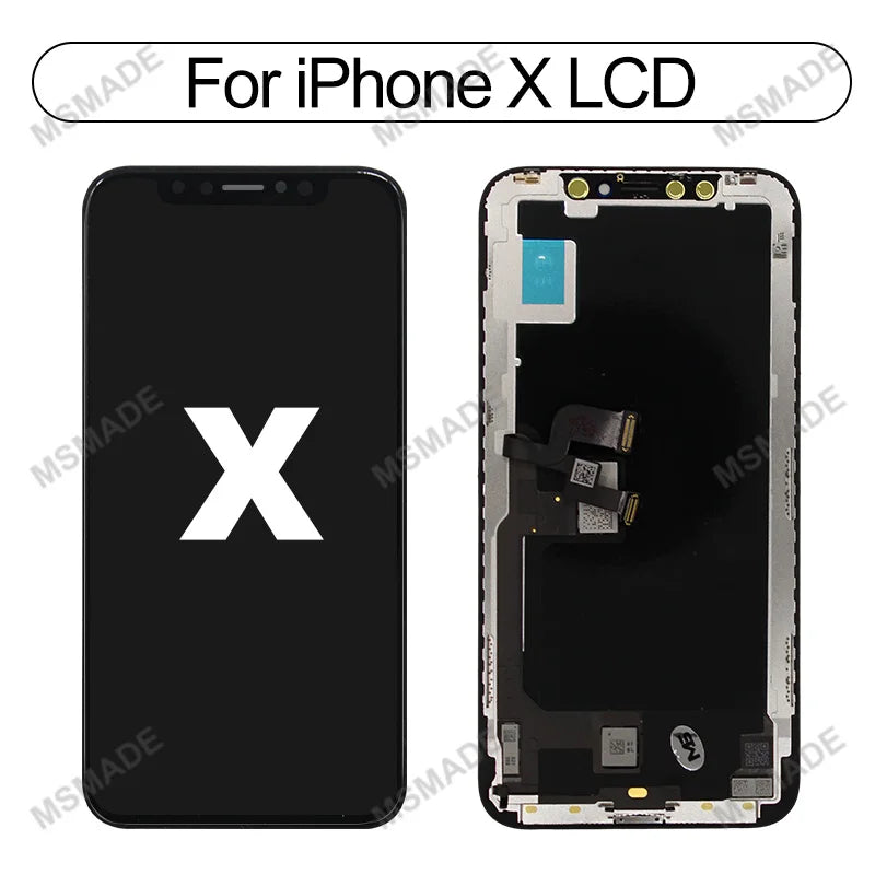 Choice For iPhone 12 Pro Max 13 Mini 12 LCD Display 3D Touch Screen Digitizer For iPhone 14 plus 14 Pro Max 15 Plus Display X XR