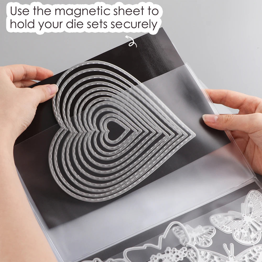 A4 Die Storage Book Binder 1/2/3/4 Page Protectors Pockets Inserts Organizer for Stamps Dies Stencil Storage Bag 2024 New