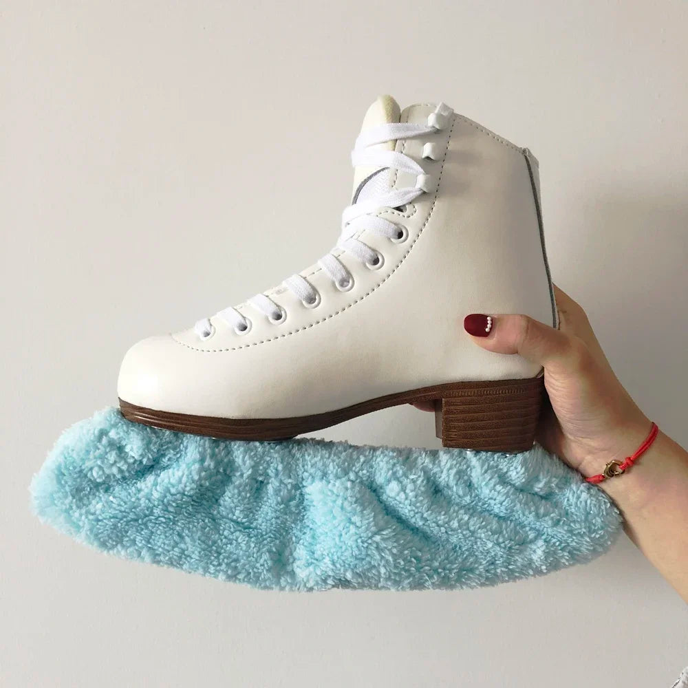 Adjustable TPU Ice Skating Blade Covers Walkable Figure Skate Ice Skate Hockey Skates Prevent Puncture Scalable Blade Sleeve