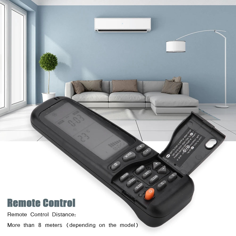 Air Conditioning Remote Control Replacement 25 in 1 Air Conditioner Remote Control for Electra/ Airwell/ Emailair/ Elco RC-3