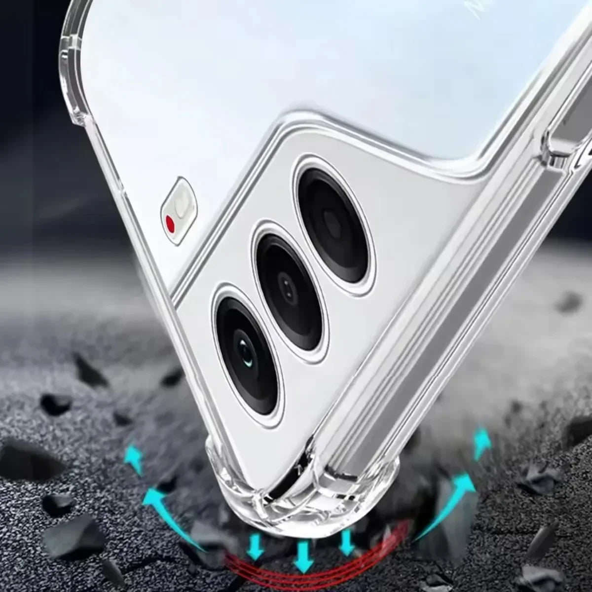 Soft TPU Case for Tecno Camon 40 Pro 4G 40Pro Camon40 Camon40Pro 2025 Airbag Cover Smartphone Phone Protective Back Shell