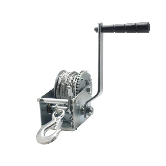 Hot Sale Double Gear Hand Winch for Boat Trailer Marine Truck ATV