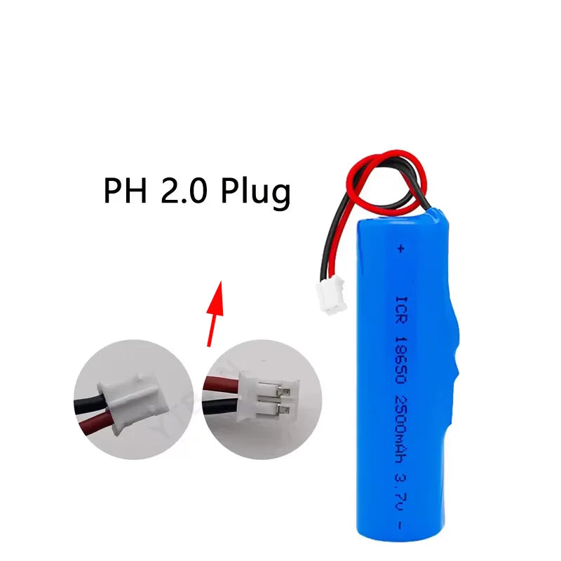 USB charging cable XH 2.54 plug/PH2.0 plug charger USB charger with indicator light with protection for 3.7V battery charger