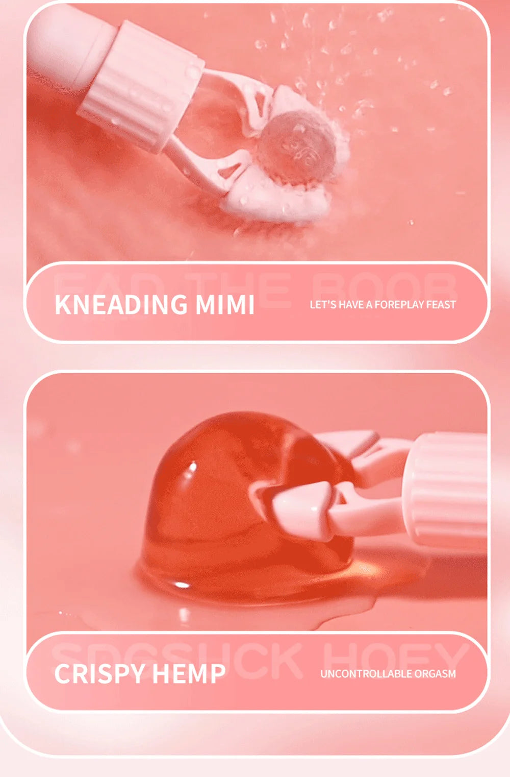 Sucking Vibrating Nipple Clamp Tongue Licking Vibrator For Women Breast Massage Labia Clitoris Clip Stimulation Massager Sex Toy