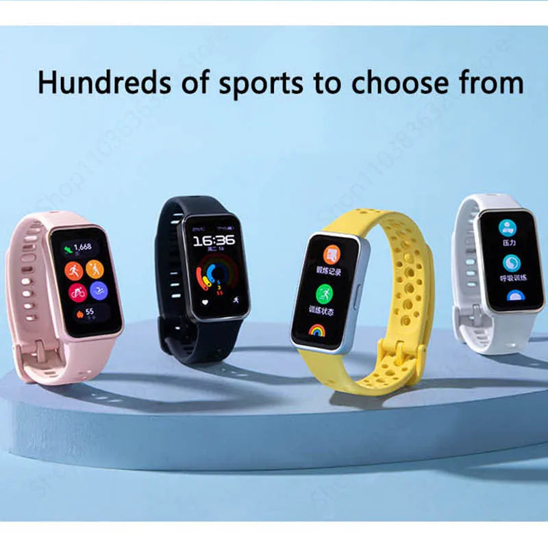 2024 New Original HUAWEI Band 9 Smart bracelet 1.47'' AMOLED Screen Heart Rate 2 Weeks Battery Life Smartband