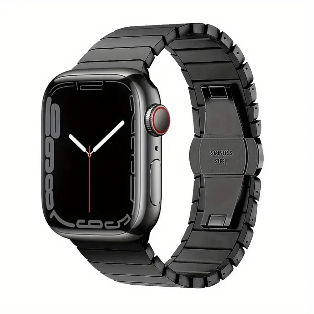 Bracelet Strap For Apple watch Band 40 46 42 44 45 49mm Stainless Steel Wristband For iWatch Series 11/10/9/8/7/6/5/4 SE 3 Ultra
