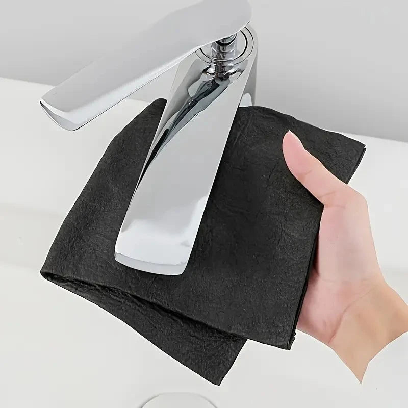 Magic Glass Cleaning Cloth-Thickened Streak-Free Towel, Reusable Dual-Sided Eraser for Kitchen Windows, No Watermark Home Tool