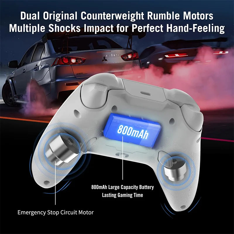 Flydigi Direwolf3\Direwolf2 Wireless Gaming Controller Bluetooth Hall Lineness Function Controller for Windows Nintendo Switch